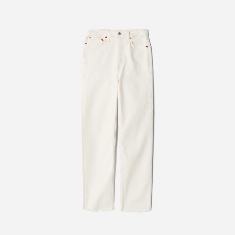 Re/Done 70s stovepipe
white jeans